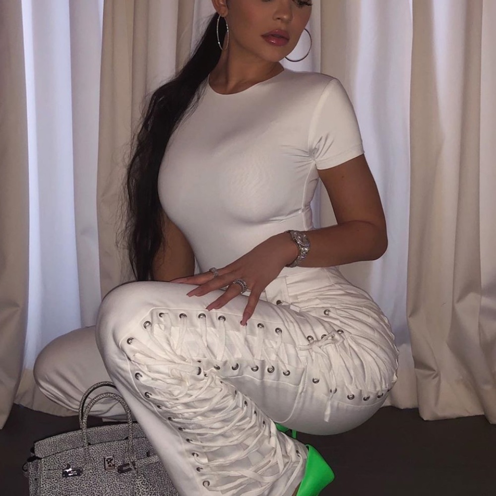 I AM GIA lace up pants